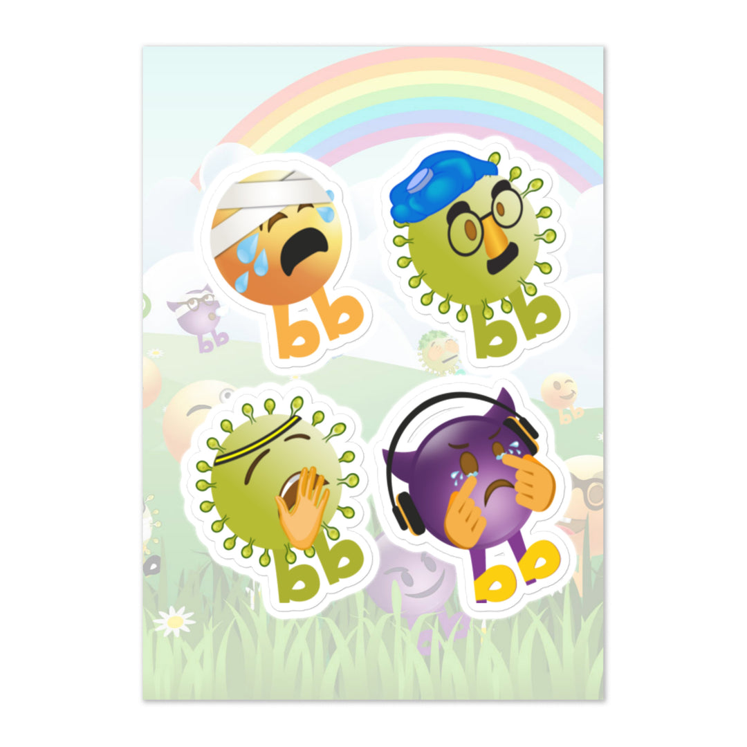 Megabb PaPa Stickers - Emojibb