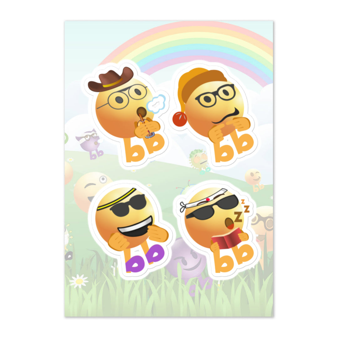 Megabb PaPa Stickers - Emojibb