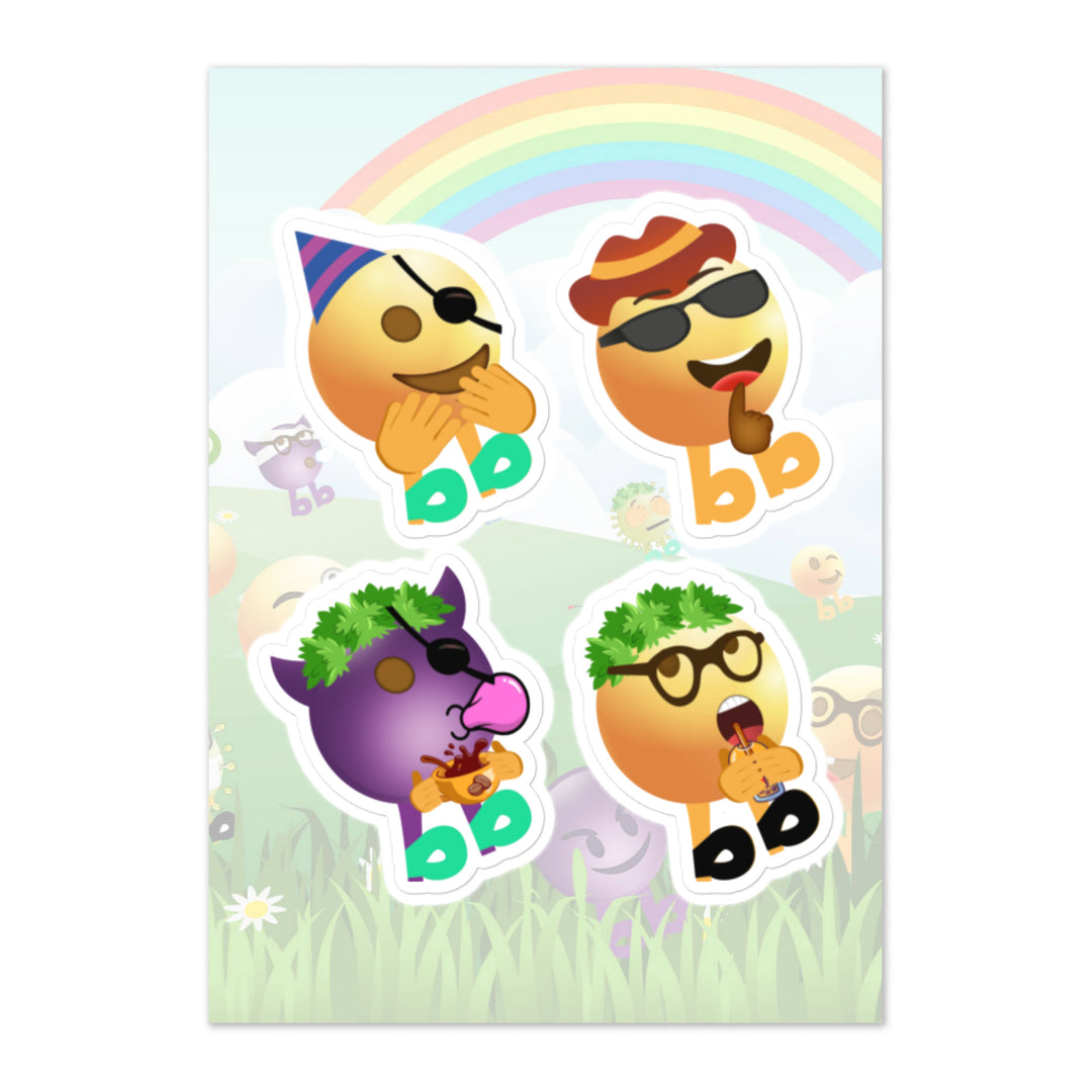 Megabb PaPa Stickers - Emojibb