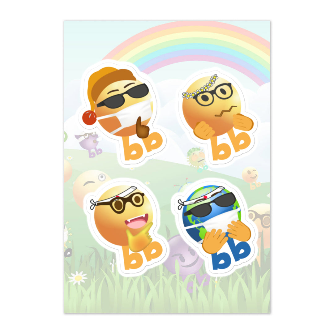 Megabb PaPa Stickers - Emojibb
