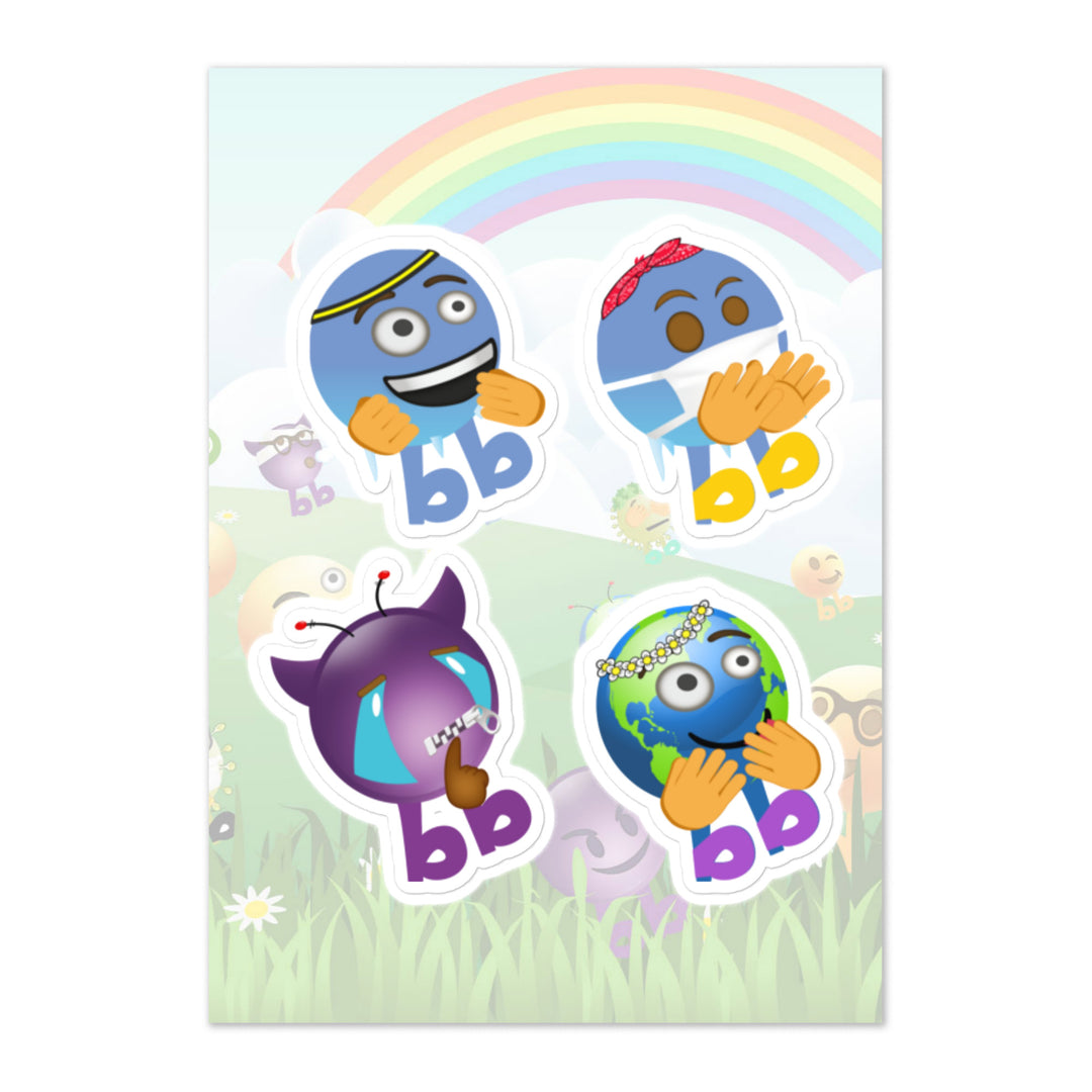 Megabb PaPa Stickers - Emojibb