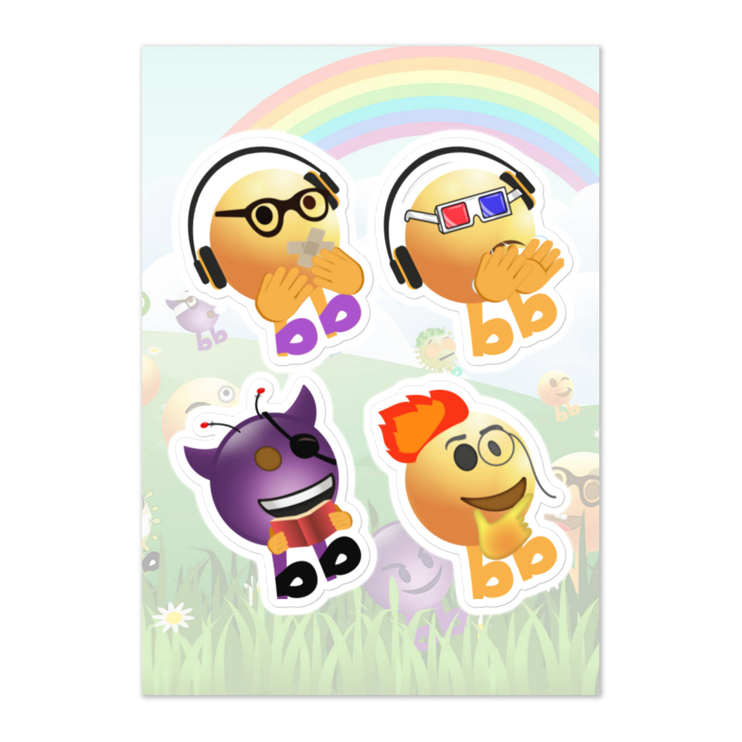 Megabb PaPa Stickers - Emojibb