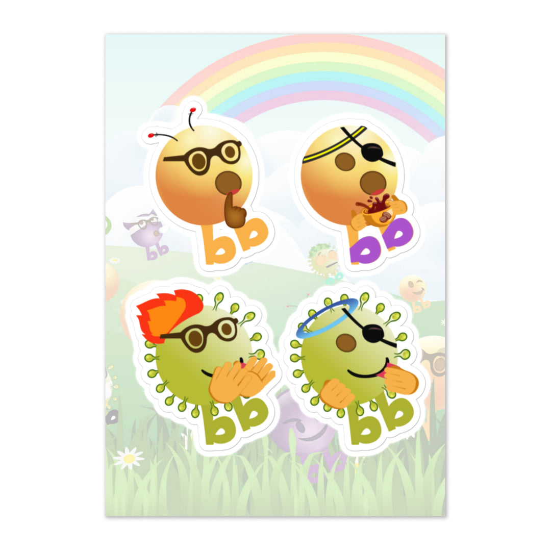 Megabb PaPa Stickers - Emojibb