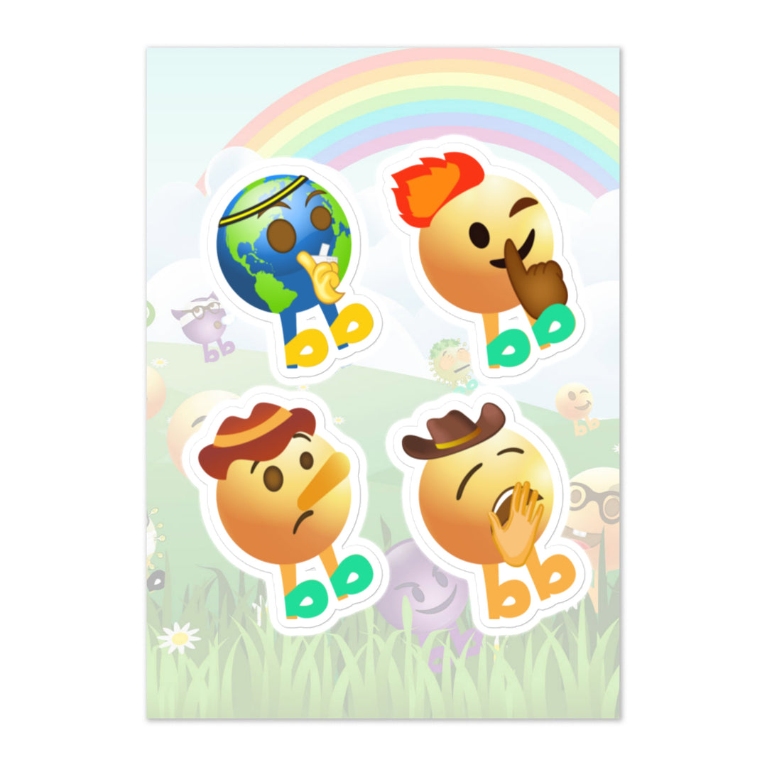 Megabb PaPa Stickers - Emojibb