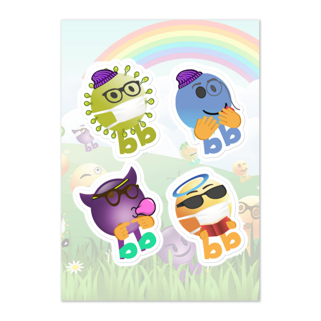 Megabb PaPa Stickers - Emojibb