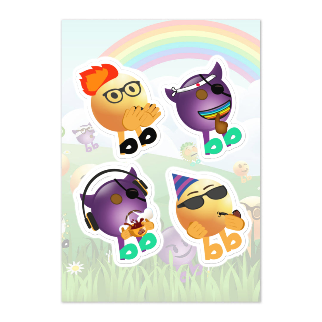 Megabb PaPa Stickers - Emojibb