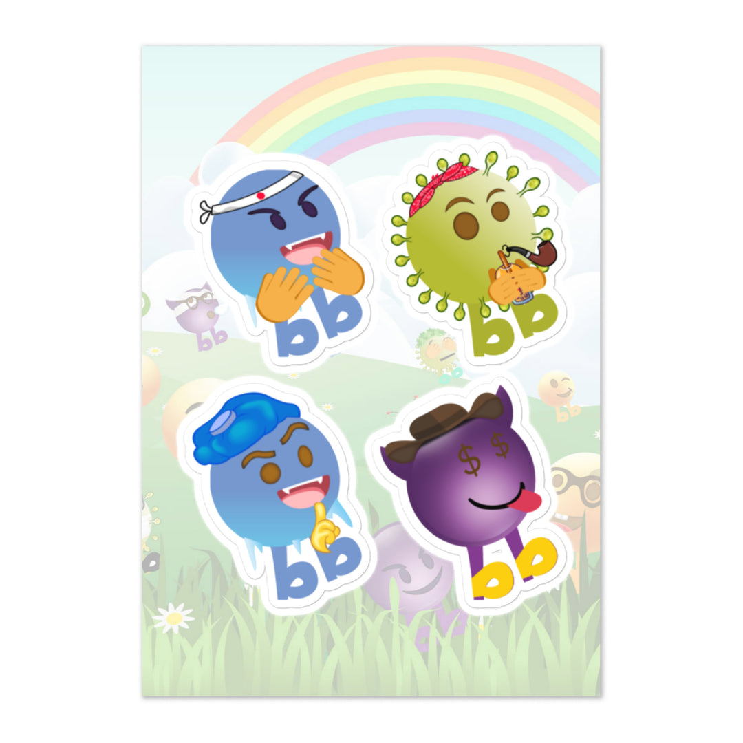 Megabb PaPa Stickers - Emojibb