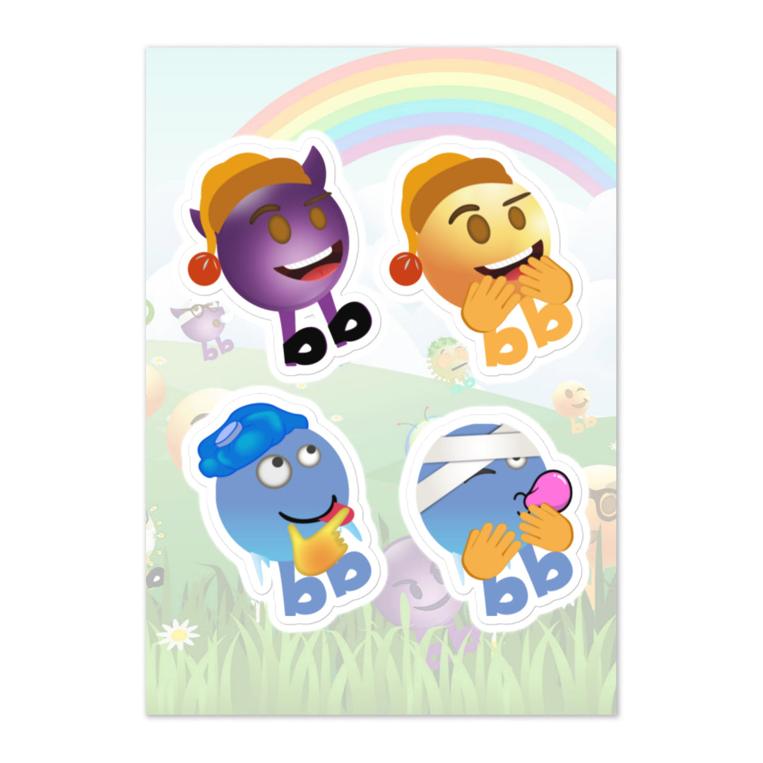 Megabb PaPa Stickers - Emojibb