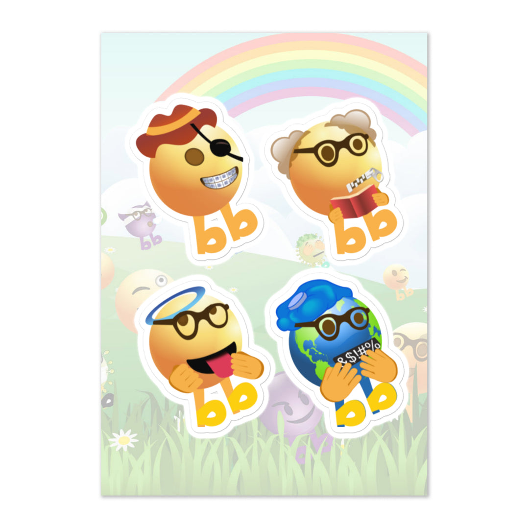 Megabb PaPa Stickers - Emojibb
