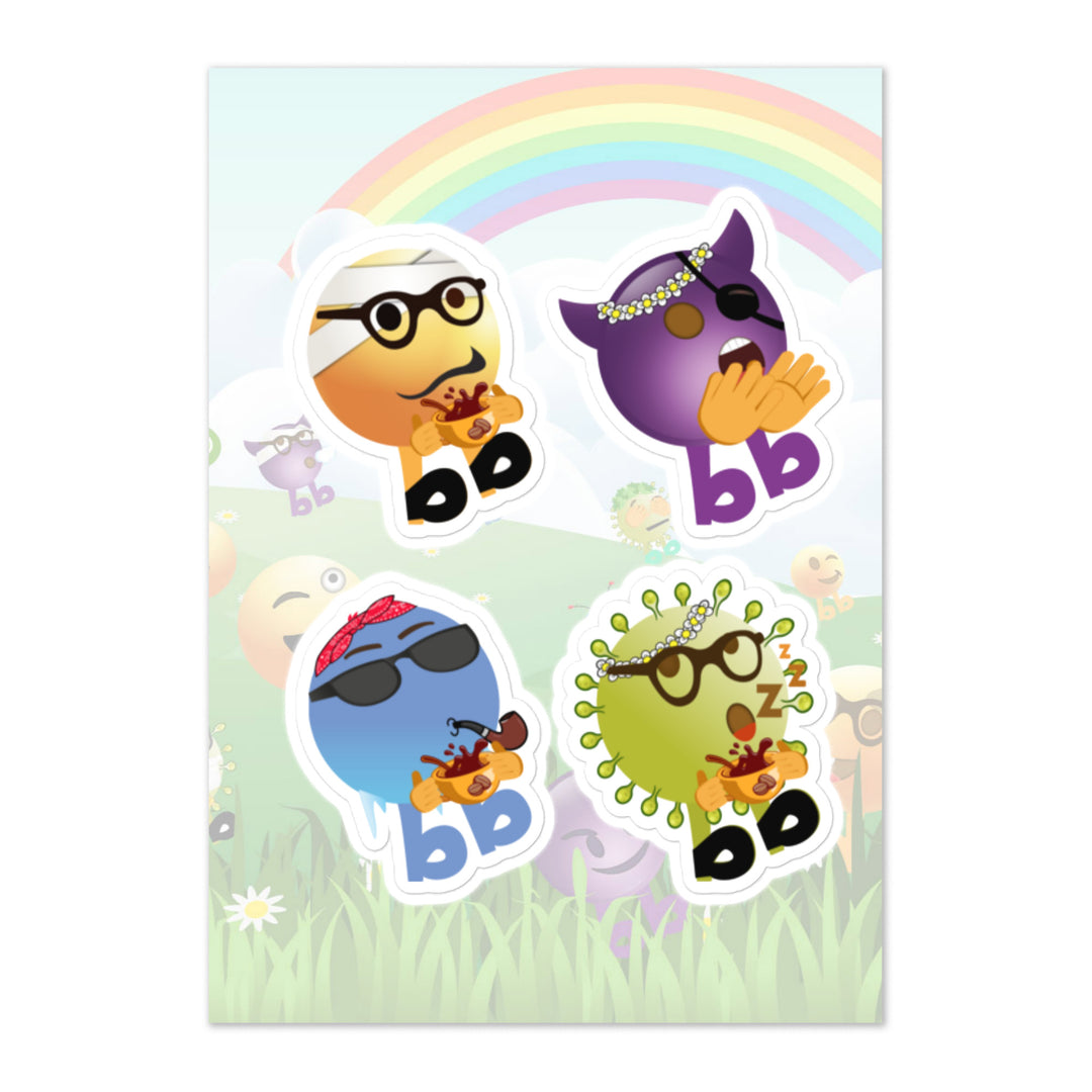 Megabb PaPa Stickers - Emojibb