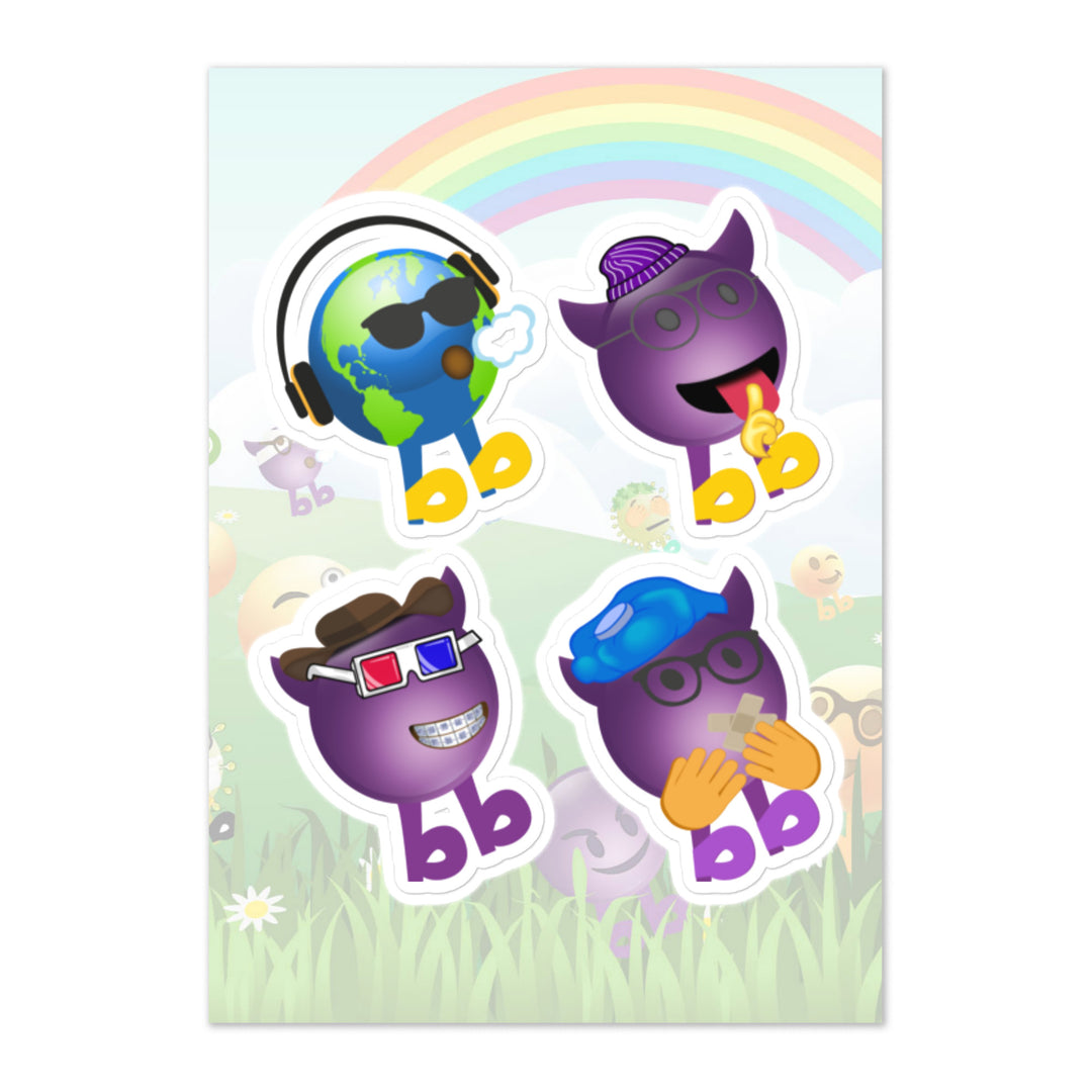 Megabb PaPa Stickers - Emojibb