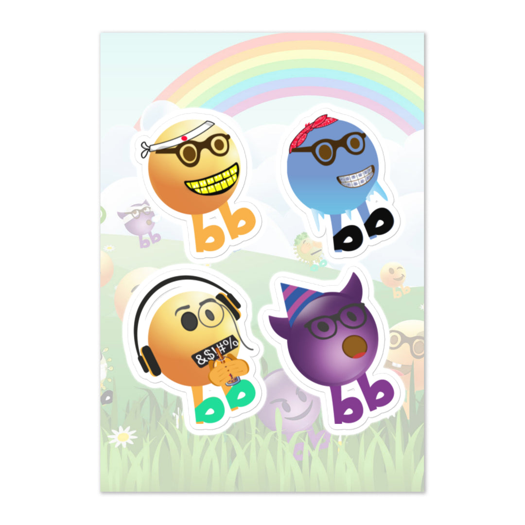 Megabb PaPa Stickers - Emojibb