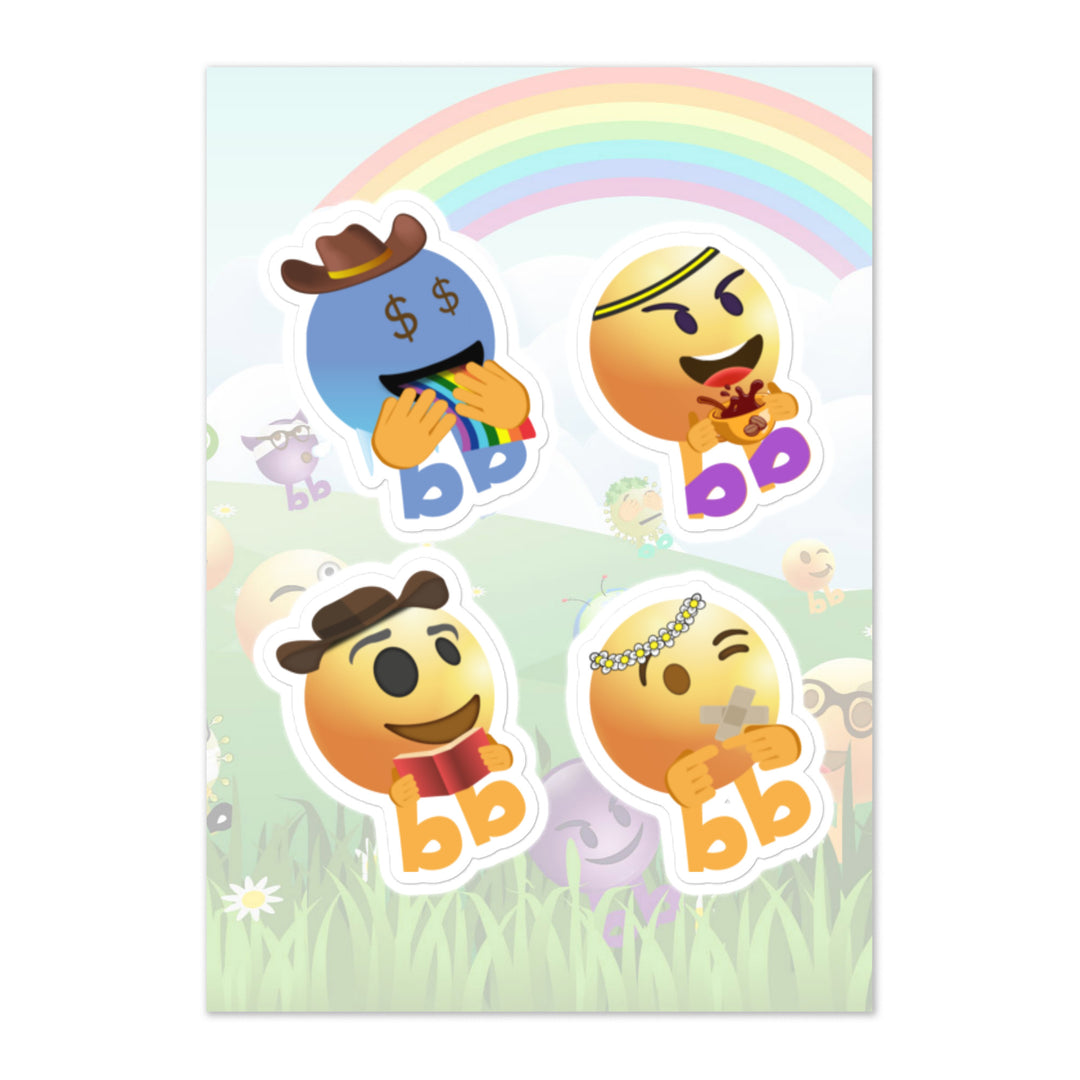 Megabb PaPa Stickers - Emojibb