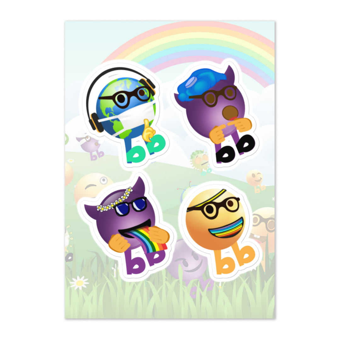 Megabb PaPa Stickers - Emojibb