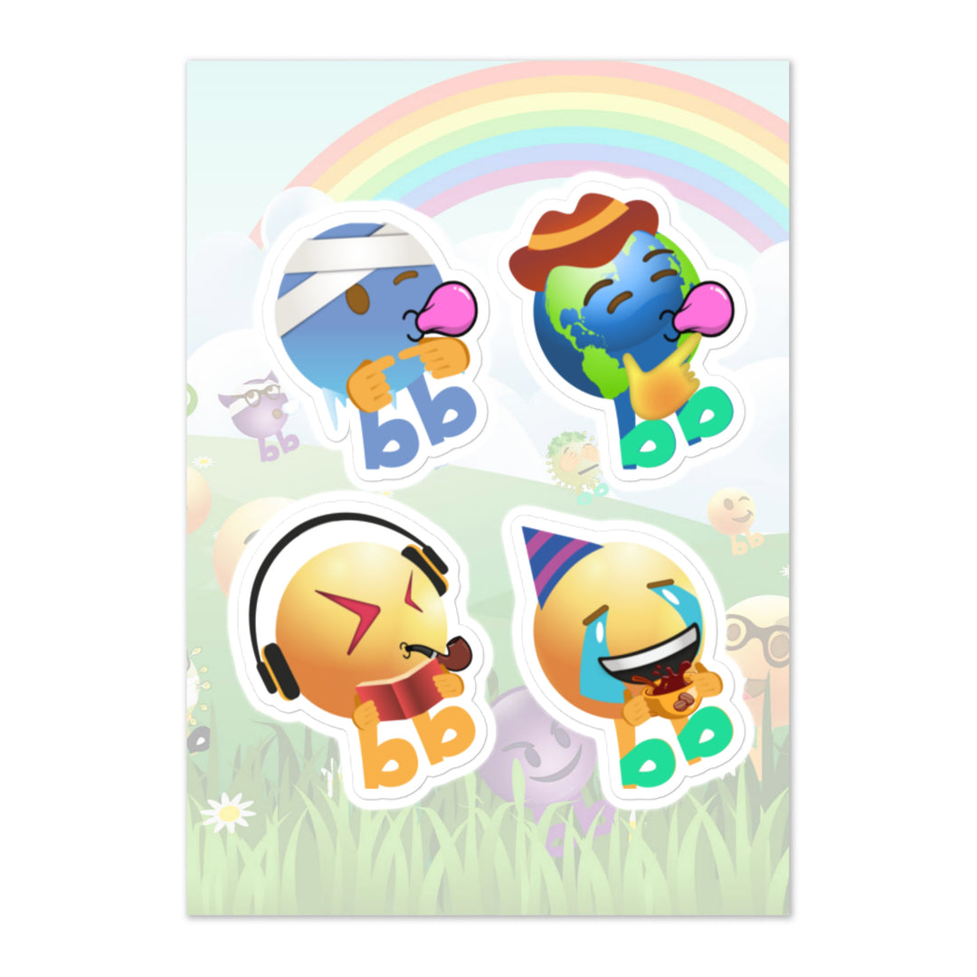 Megabb PaPa Stickers - Emojibb