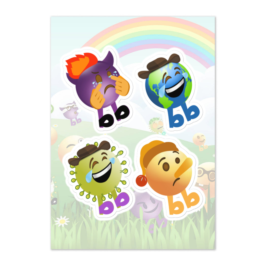Megabb PaPa Stickers - Emojibb
