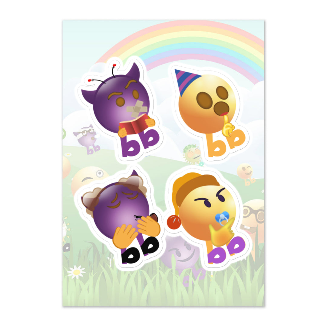 Megabb PaPa Stickers - Emojibb