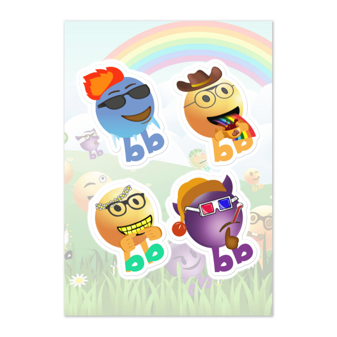 Megabb PaPa Stickers - Emojibb