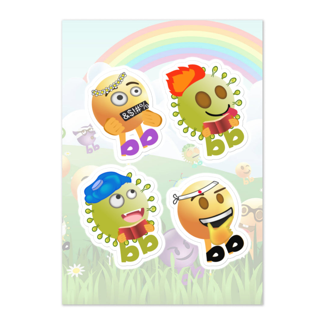Megabb PaPa Stickers - Emojibb