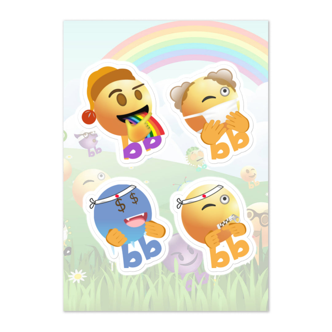 Megabb PaPa Stickers - Emojibb
