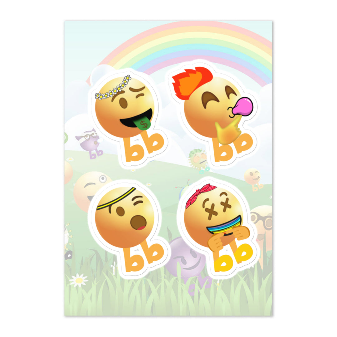 Megabb PaPa Stickers - Emojibb