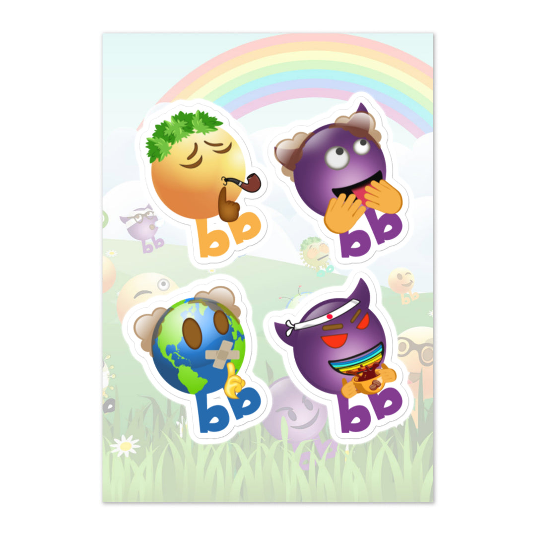 Megabb PaPa Stickers - Emojibb