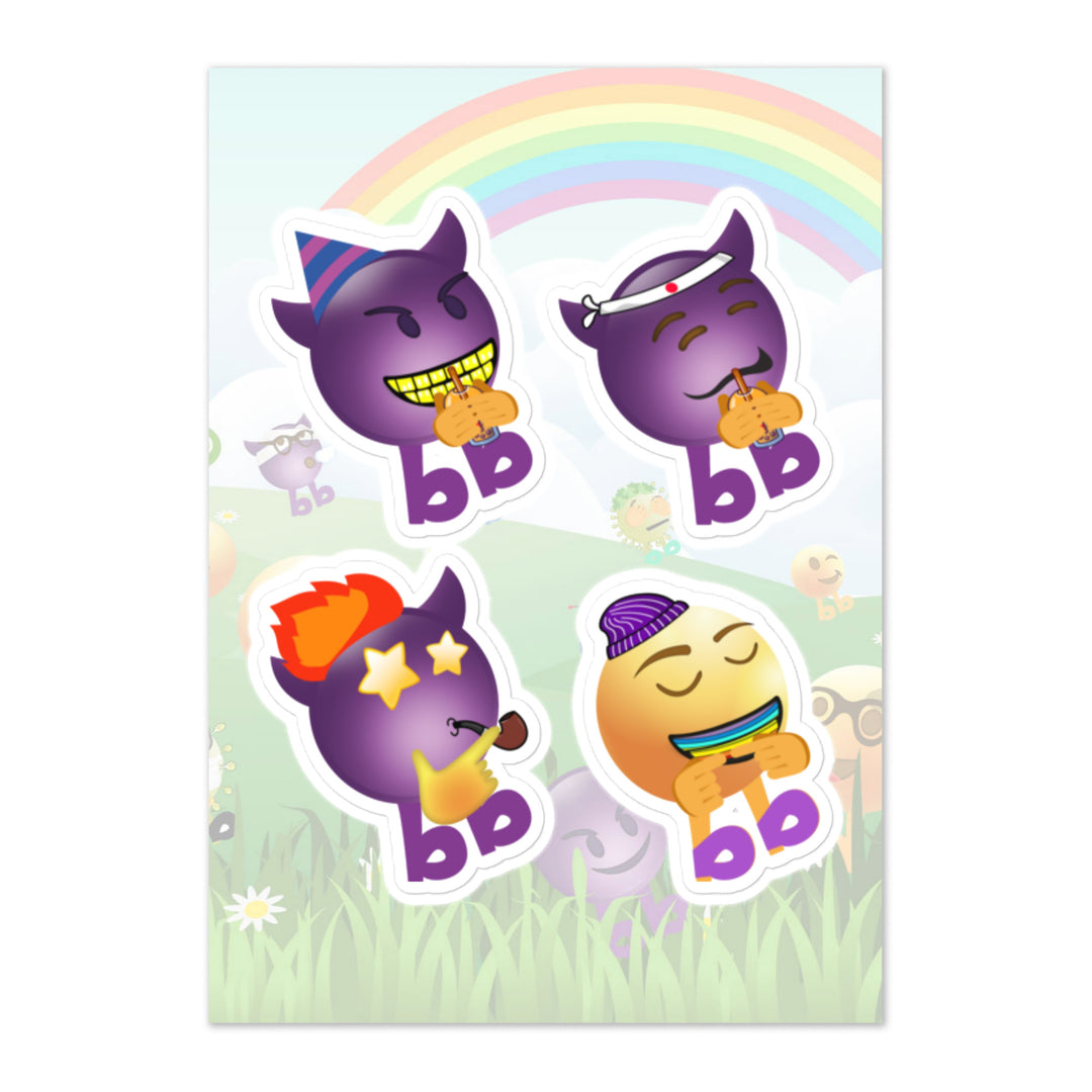 Megabb PaPa Stickers - Emojibb