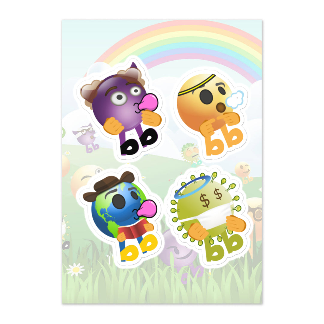 Megabb PaPa Stickers - Emojibb