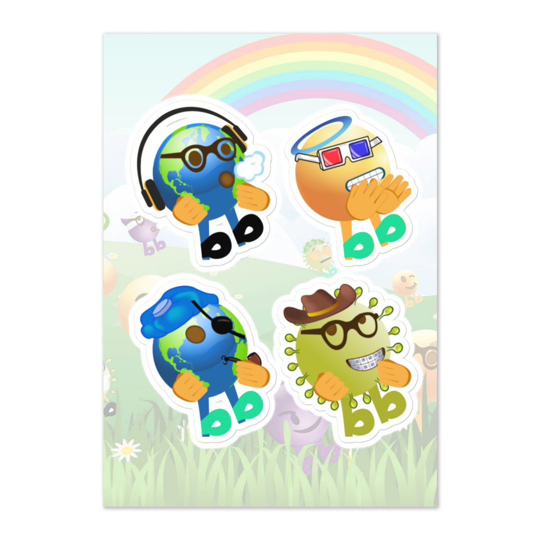 Megabb PaPa Stickers - Emojibb
