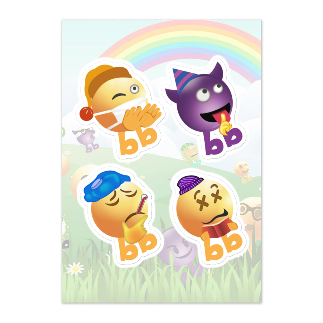 Megabb PaPa Stickers - Emojibb