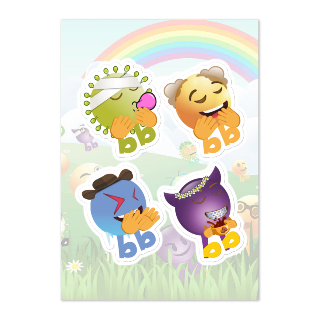 Megabb PaPa Stickers - Emojibb