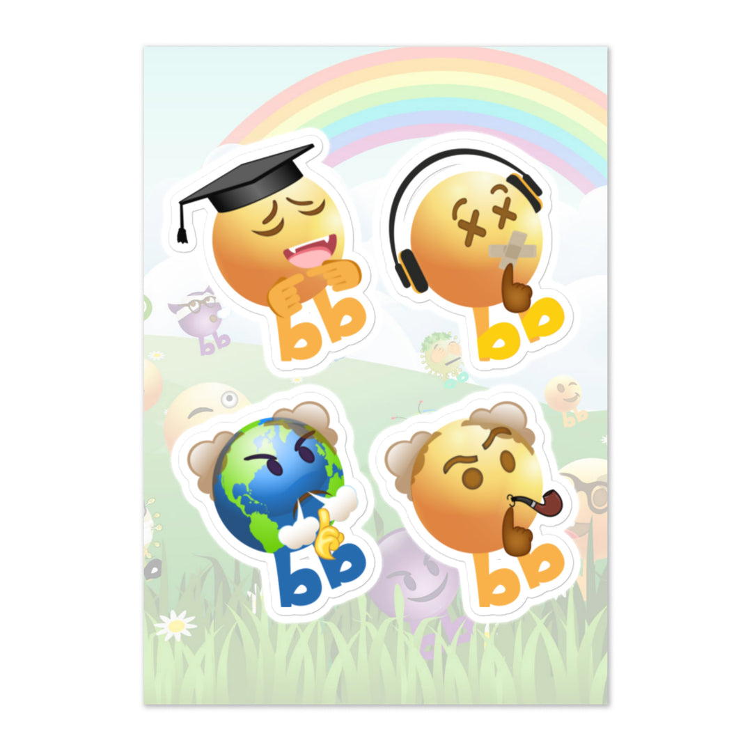 Megabb PaPa Stickers - Emojibb