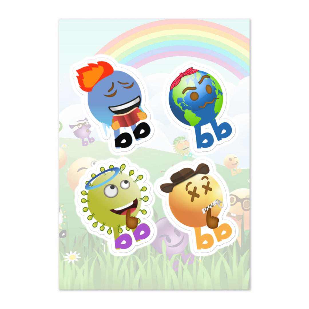 Megabb PaPa Stickers - Emojibb