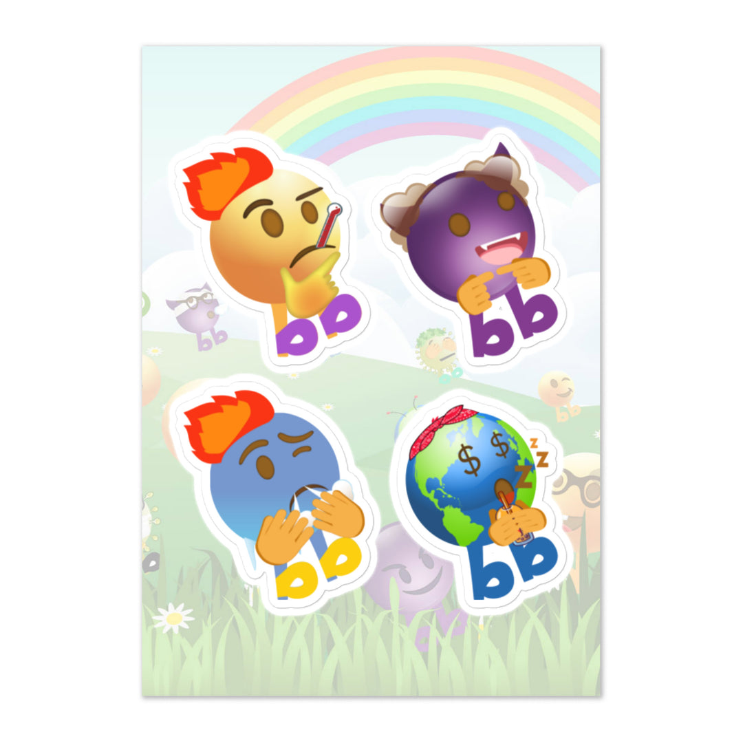 Megabb PaPa Stickers - Emojibb