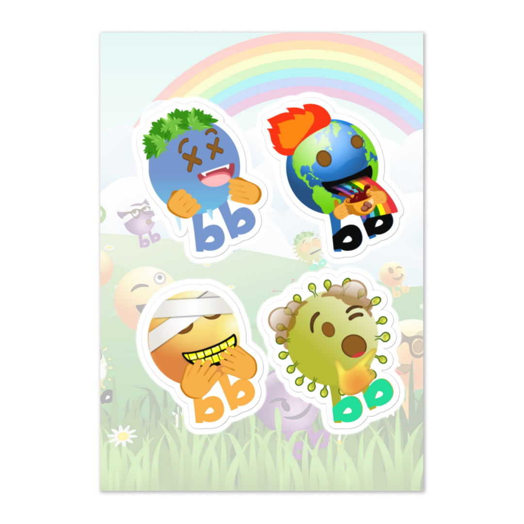 Megabb PaPa Stickers - Emojibb