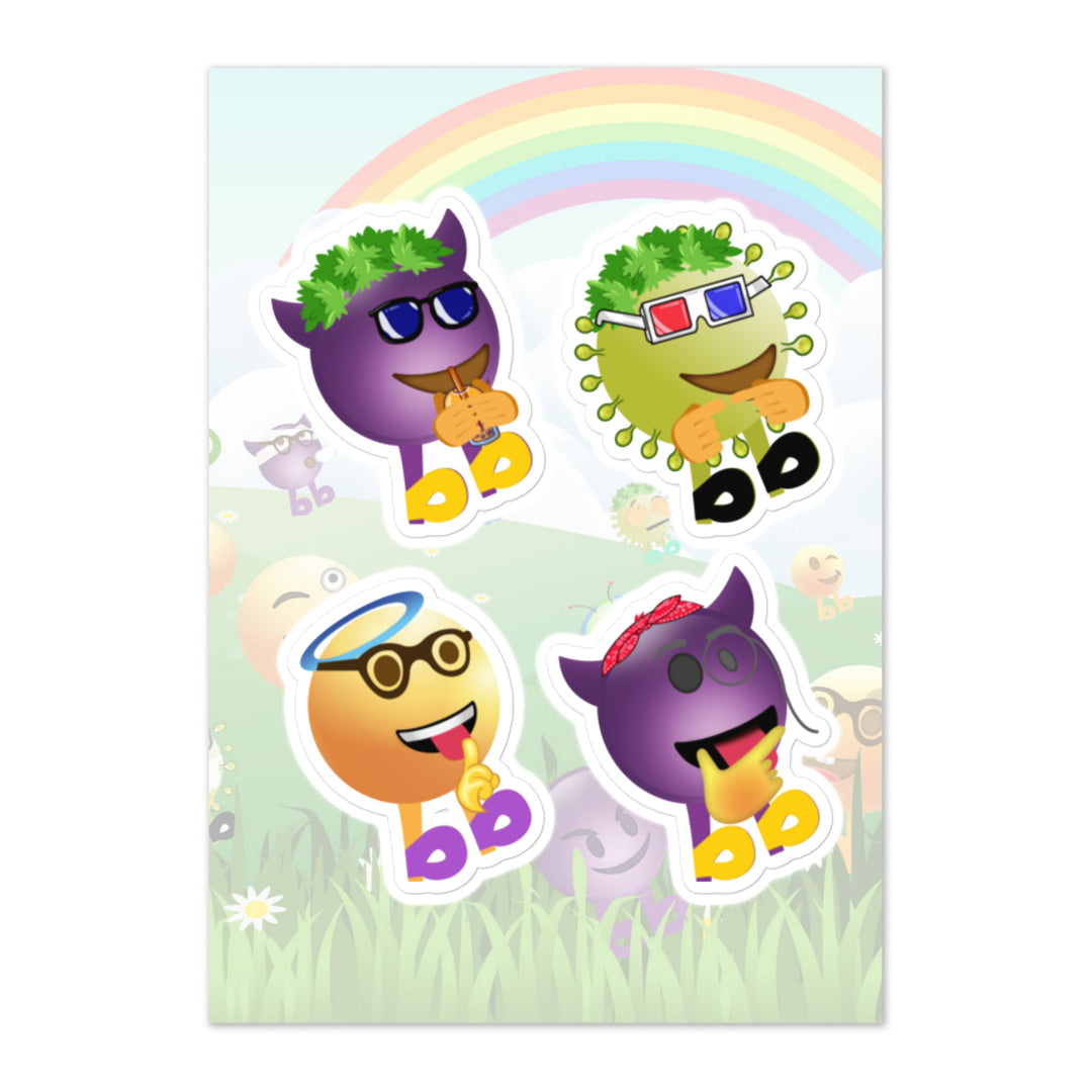 Megabb PaPa Stickers - Emojibb
