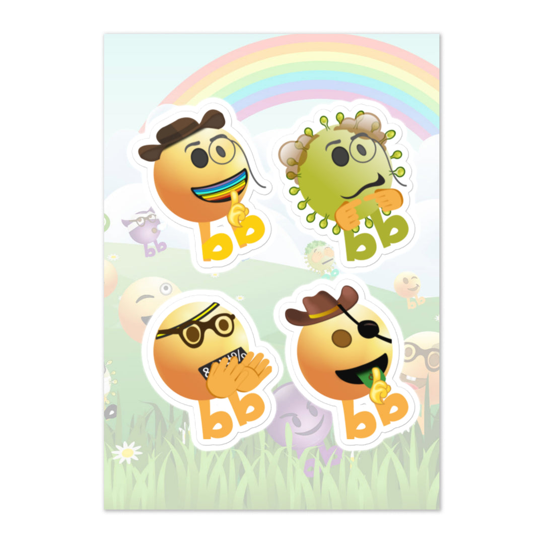 Megabb PaPa Stickers - Emojibb