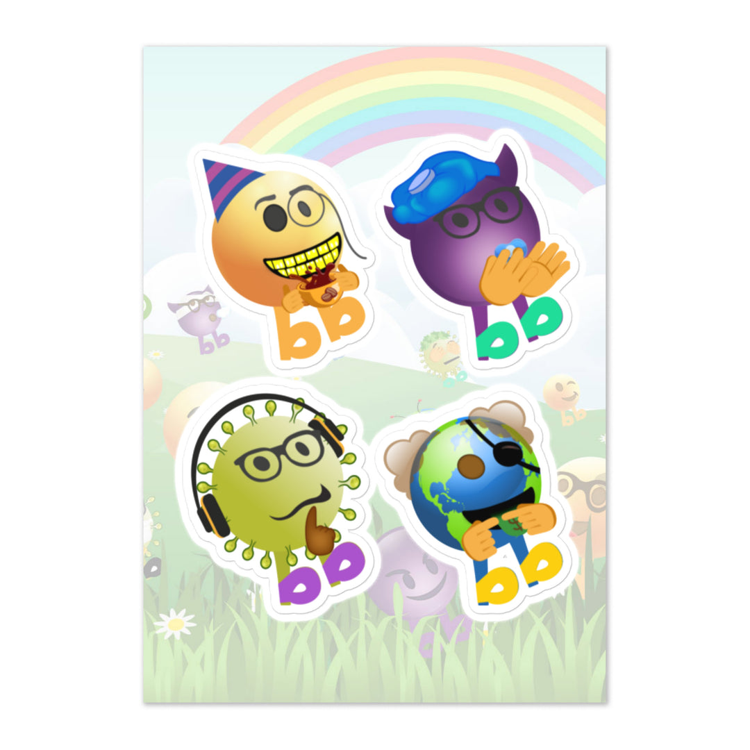 Megabb PaPa Stickers - Emojibb