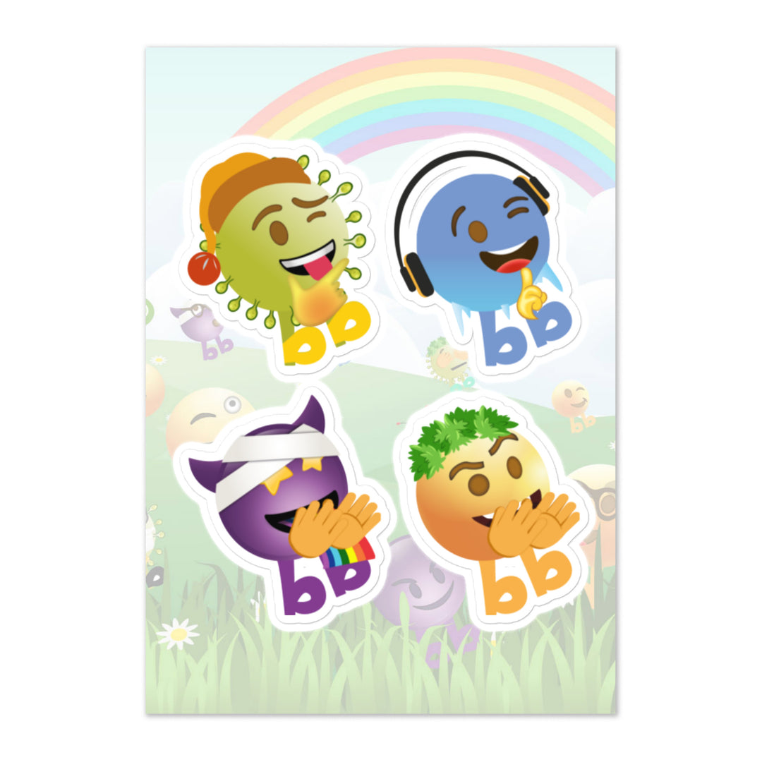 Megabb PaPa Stickers - Emojibb