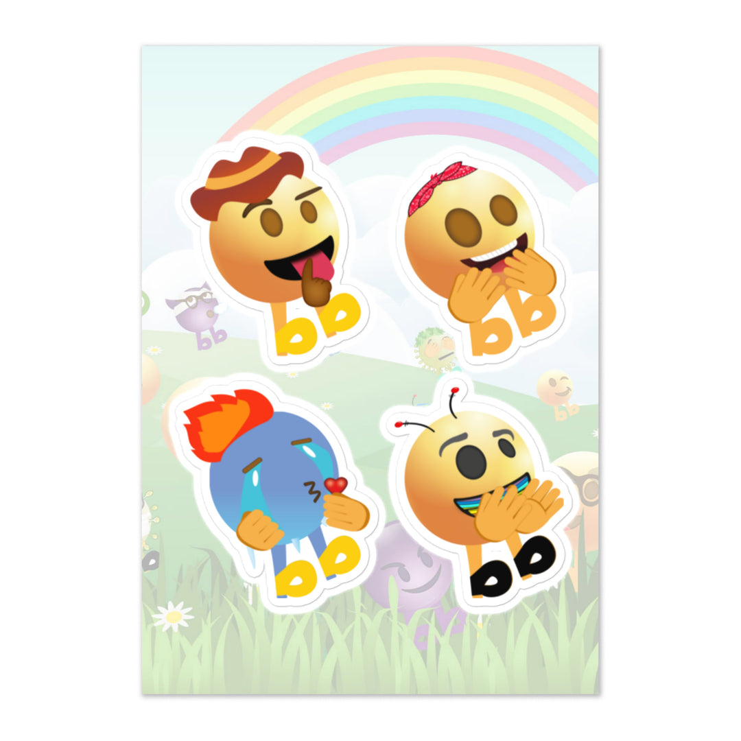 Megabb PaPa Stickers - Emojibb