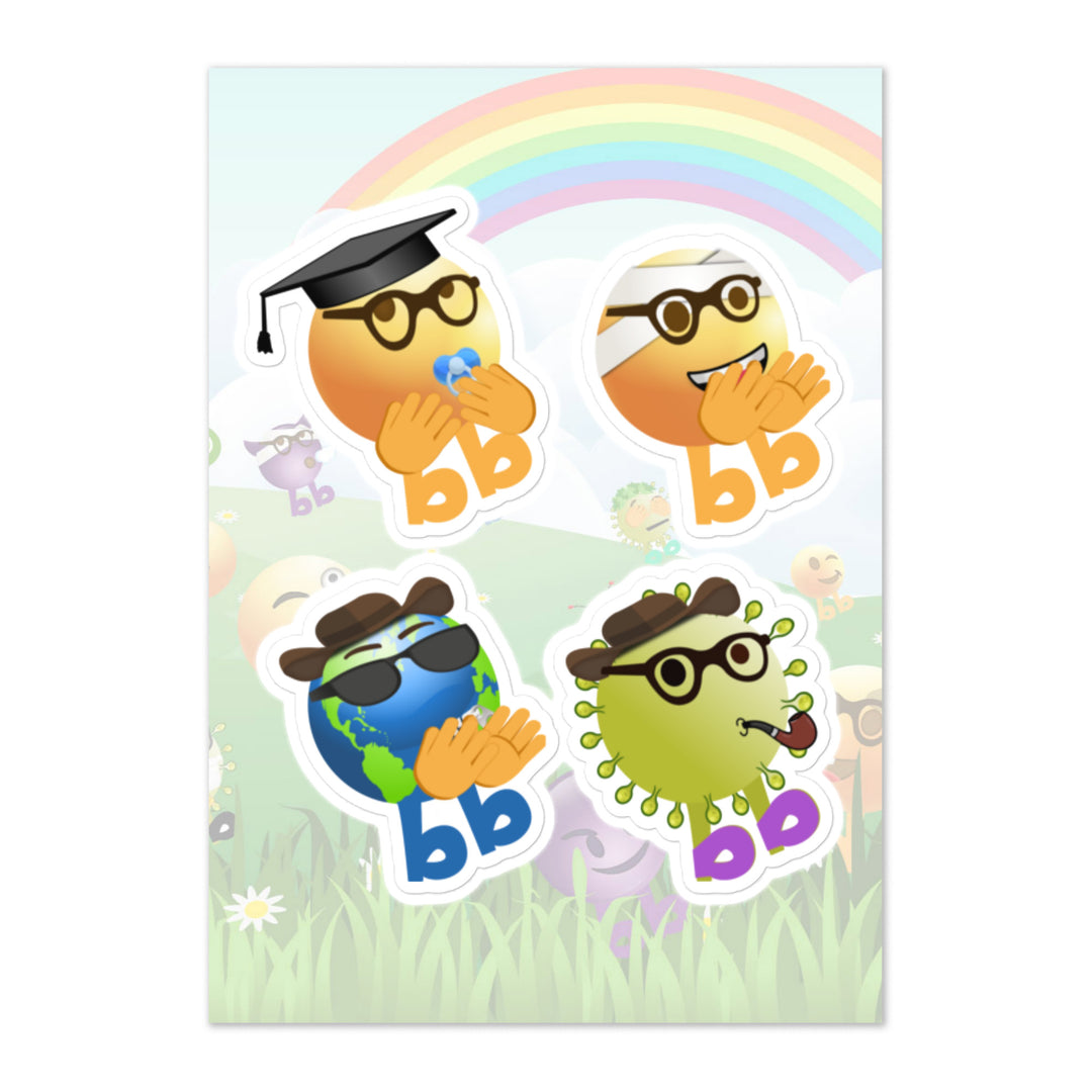 Megabb PaPa Stickers - Emojibb
