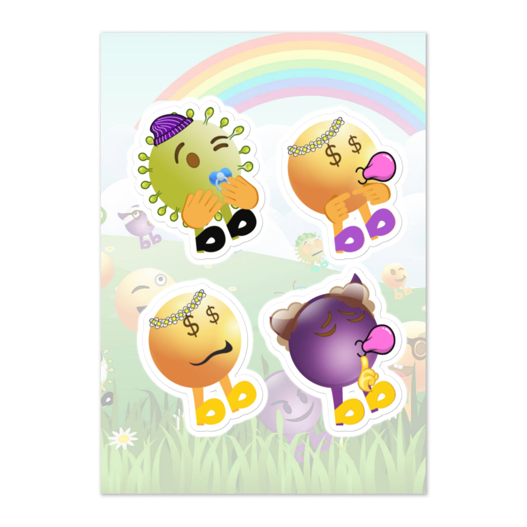 Megabb PaPa Stickers - Emojibb