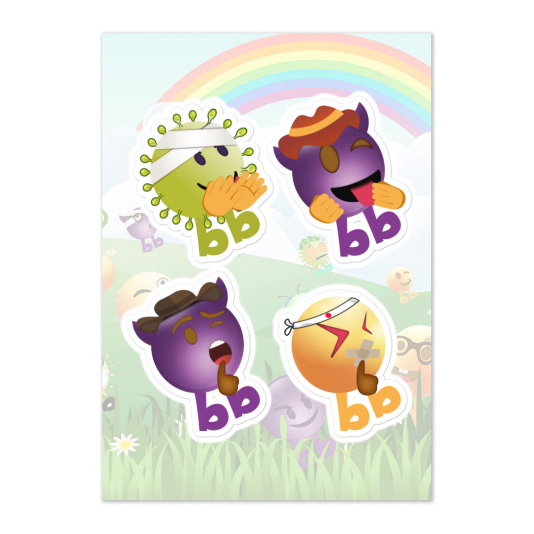 Megabb PaPa Stickers - Emojibb