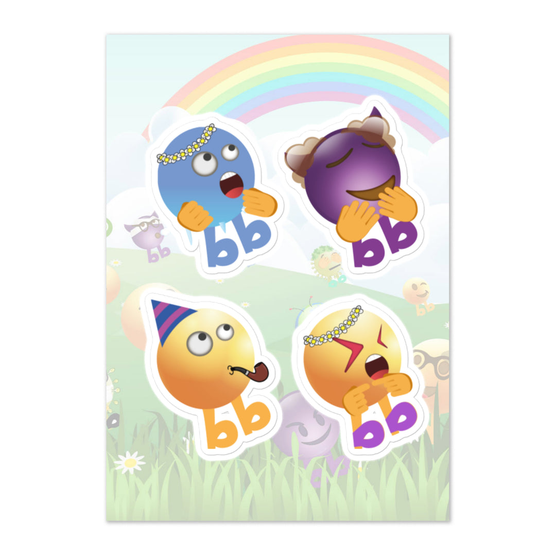 Megabb PaPa Stickers - Emojibb