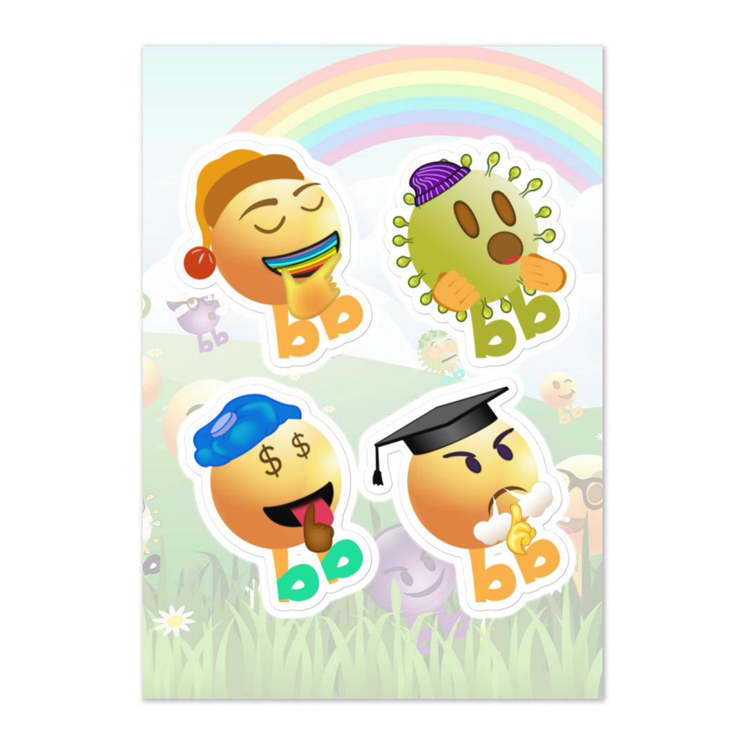 Megabb PaPa Stickers - Emojibb