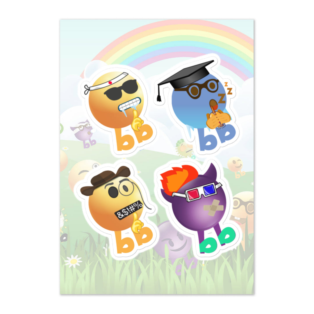 Megabb PaPa Stickers - Emojibb