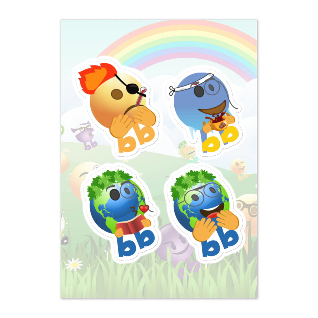 Megabb PaPa Stickers - Emojibb