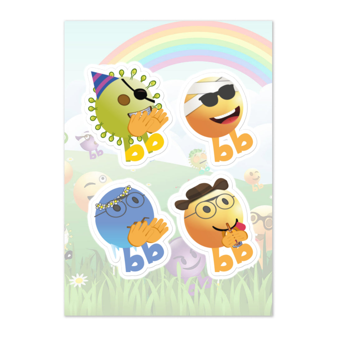 Megabb PaPa Stickers - Emojibb