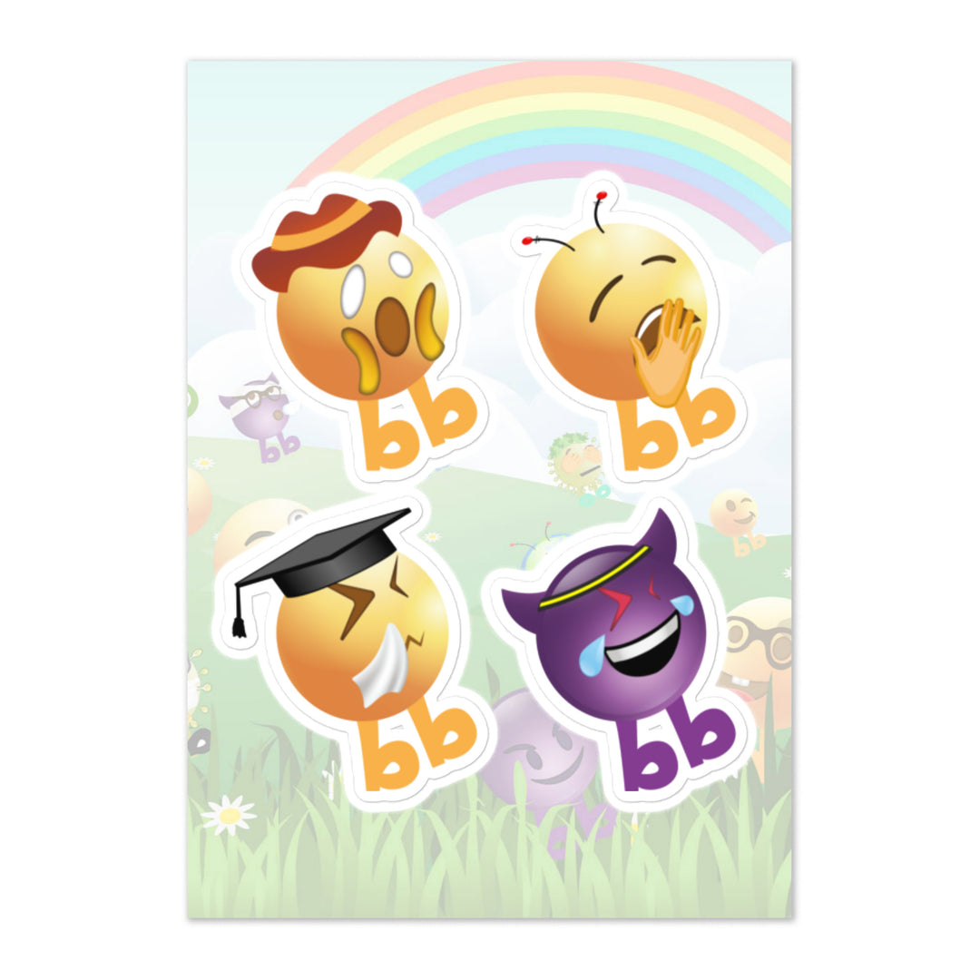 Megabb PaPa Stickers - Emojibb