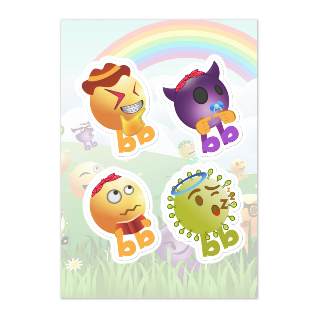 Megabb PaPa Stickers - Emojibb